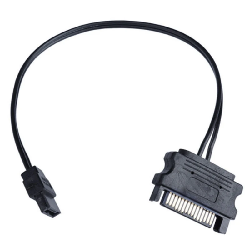 R58A 15Pin To 6Pin Adapter Cable Power Supply Cord Disc DVD Drive Slim line Hard Drives Connector usb type c cable power adapter usb hub adapter sata to usb cable sata to usb adapter cable sata adapter cable usb charging cable displayport to hdmi adapter power plug adapter usb adapter