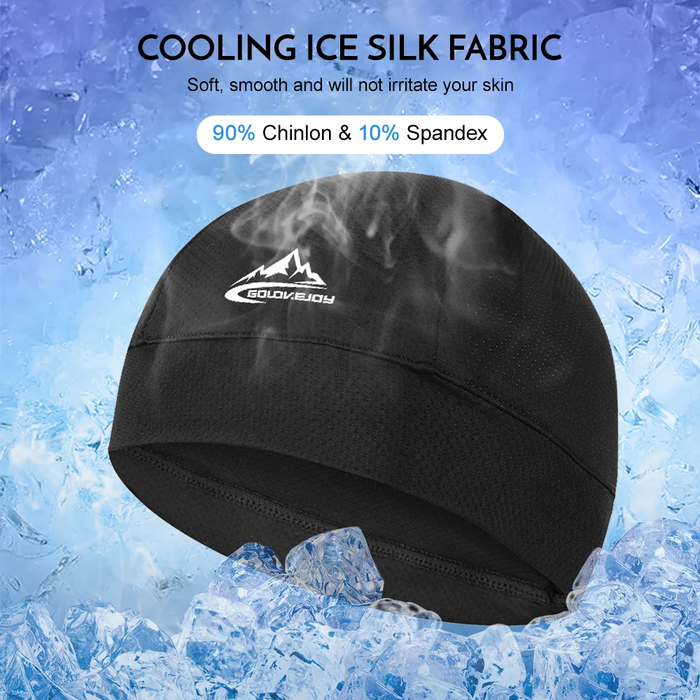 Breathable Cooling  Cycle Cooling Hat Cooling  Men Women Sweat Wicking Cycle Running Hat Helmet Liner Men Women Hat 4