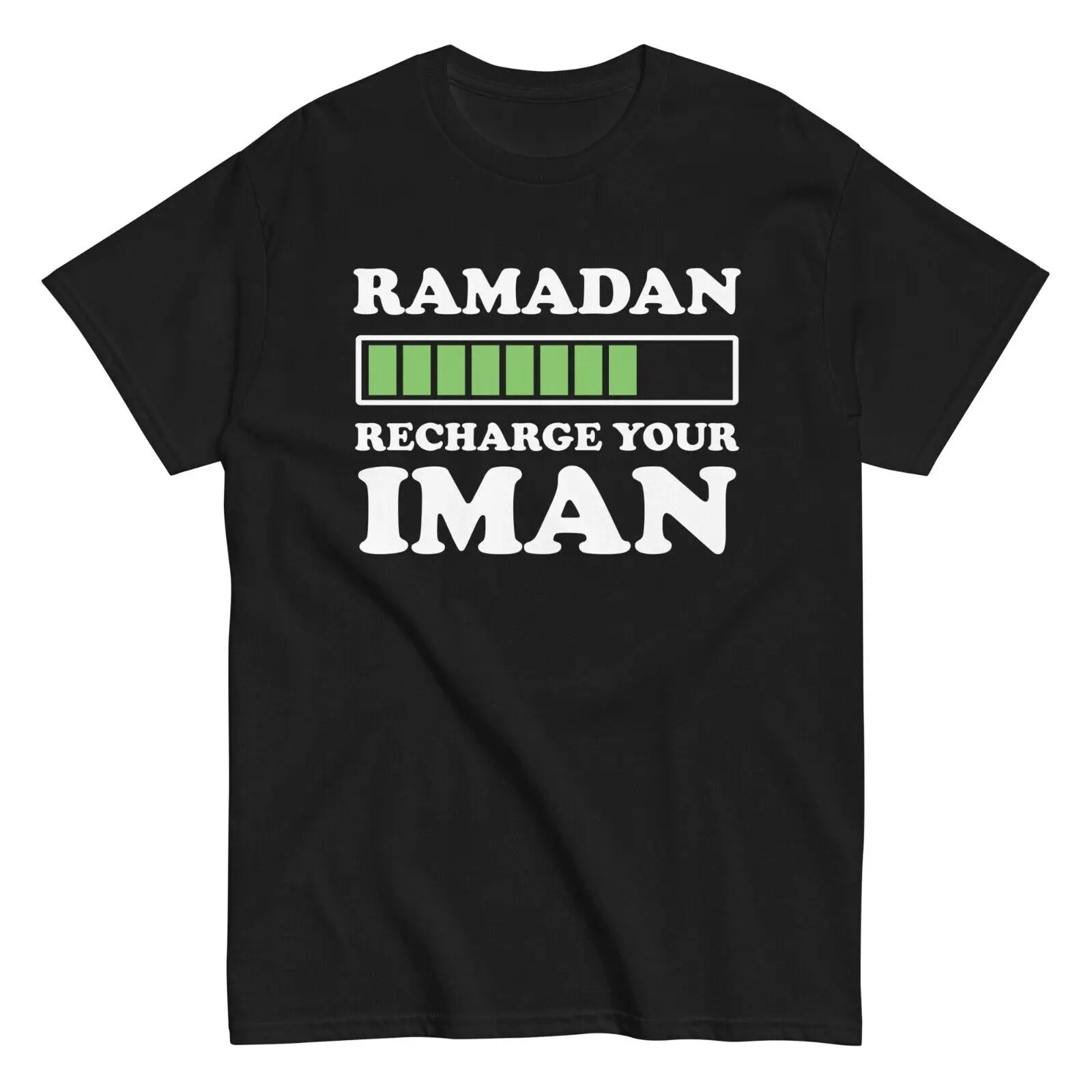 

Новая Рамадан футболка Рамадан заряжается ваш Iman Подарочная футболка