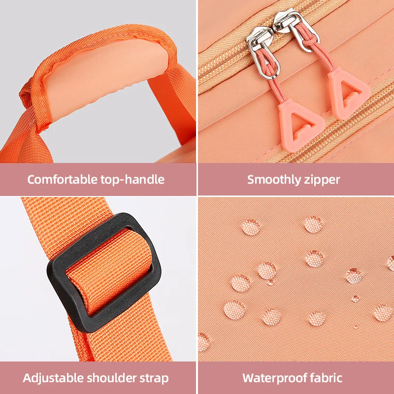 Woman Sports Gym Handbag Waterproof Fitness Training Bag Dry Wet Swimming Tote With Shoes Pocket Travel Luggage Shoulder Bags 3