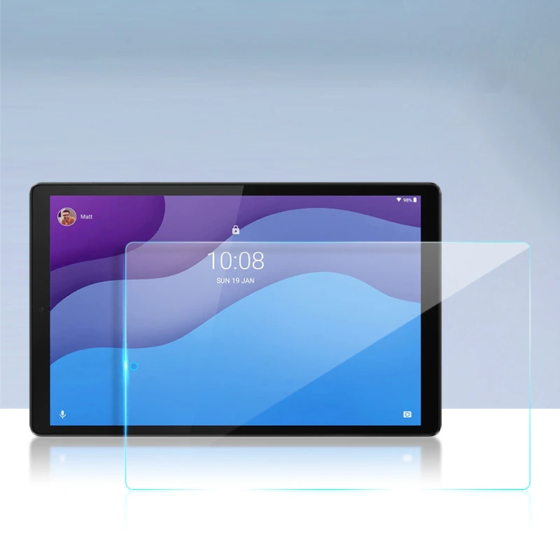 For Lenovo Tab M10 2nd Gen 10.1 Inch TB-X306F TB-X306X TB-X306M TB-X306N Tablet HD Bubble Free Tempered Glass Screen Protector 2