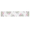 Spring Tulip Plant Flower Linen Table Runners Holiday Party Table Decor Farmhouse Dining Table Runners Wedding Decorations 6