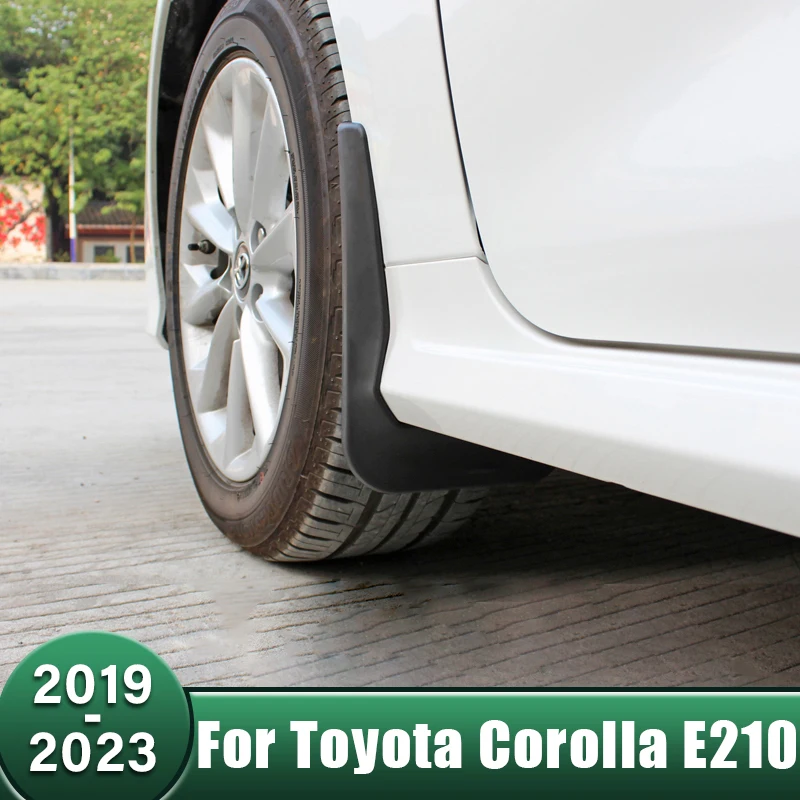 

Car Mud Flaps Splash Guards Fender Front Rear Mudguards Trim Accessories For Toyota Corolla E210 2019 2020 2021 2022 2023 Hybrid
