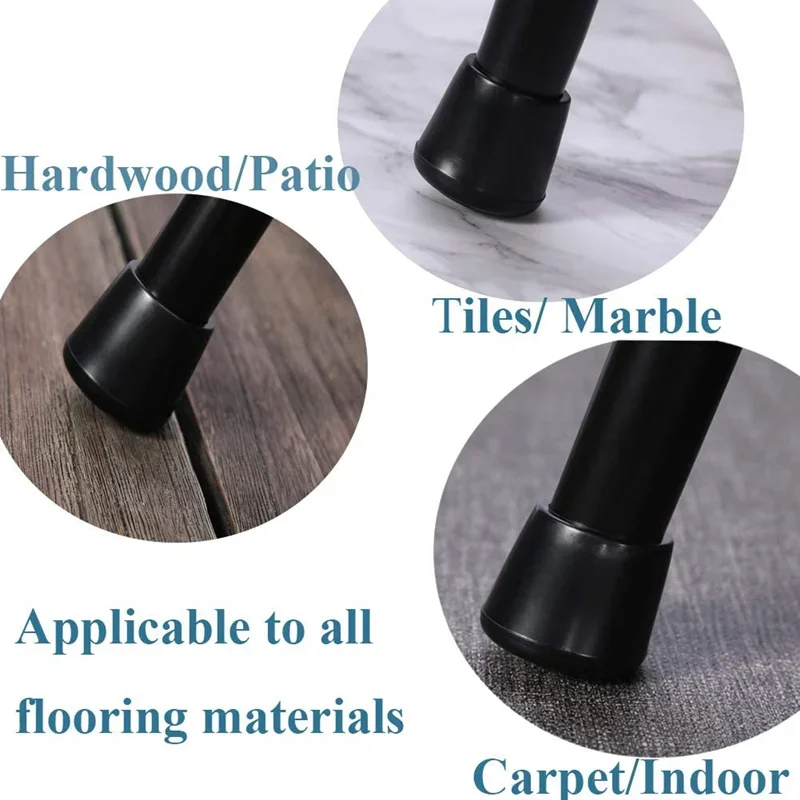 NON SLIP FURNITURE PADS X-PROTECTOR – FLOOR PROTECTOR - 12 Pcs 75 Floor Protector Pads - View #3