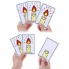 1 Set Relighting Candles Magic Cards Magic Tricks Magic Props Amazing New Magic Toy Funny Toys 2