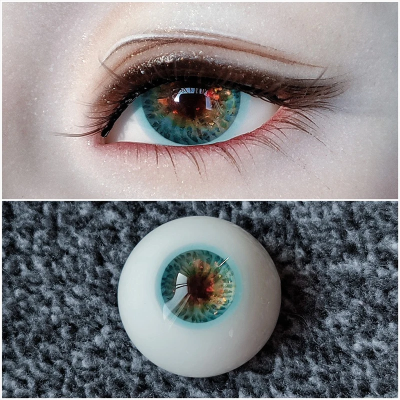YESTARY BJD Doll Accessories 3D Eyes For Toys 10/12/14/16/18MM