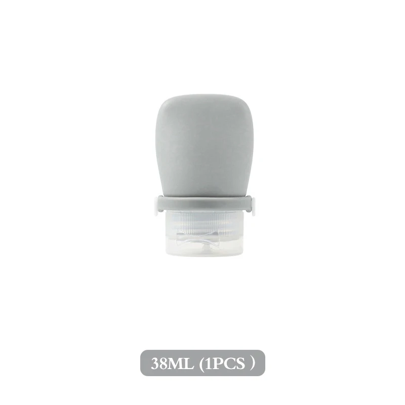 Leak-Proof Silicone Travel Bottles - Refillable Squeezable Containers for Toiletries and Liquids
