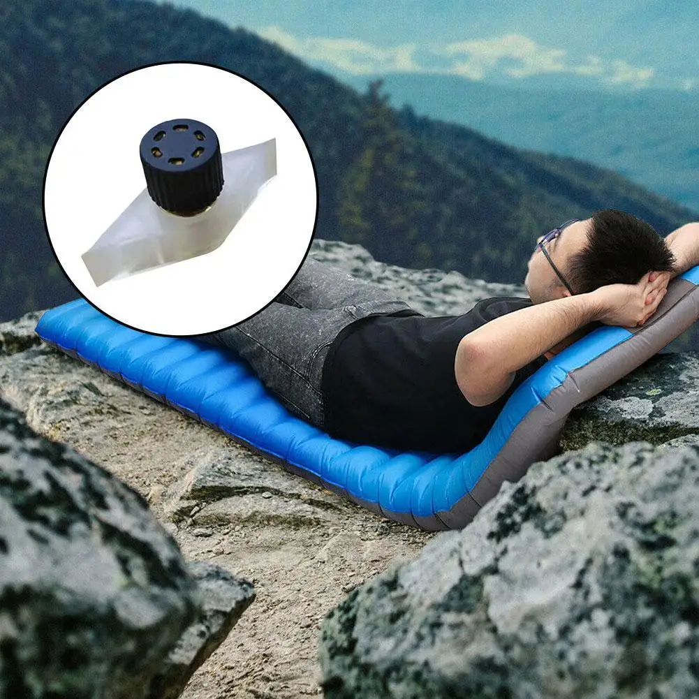 Outdoor Camping Inflatable Mattress Copper Air Nozzle Inflatable Cushion Gas Nozzle Car Sleeping Bed Mat Valve outdoor camping mattress