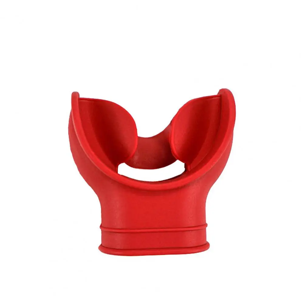 Embout Buccal De Plongée En Silicone - Malléable, Confortable, Ajustable à La Forme Des Dents (Bleu)