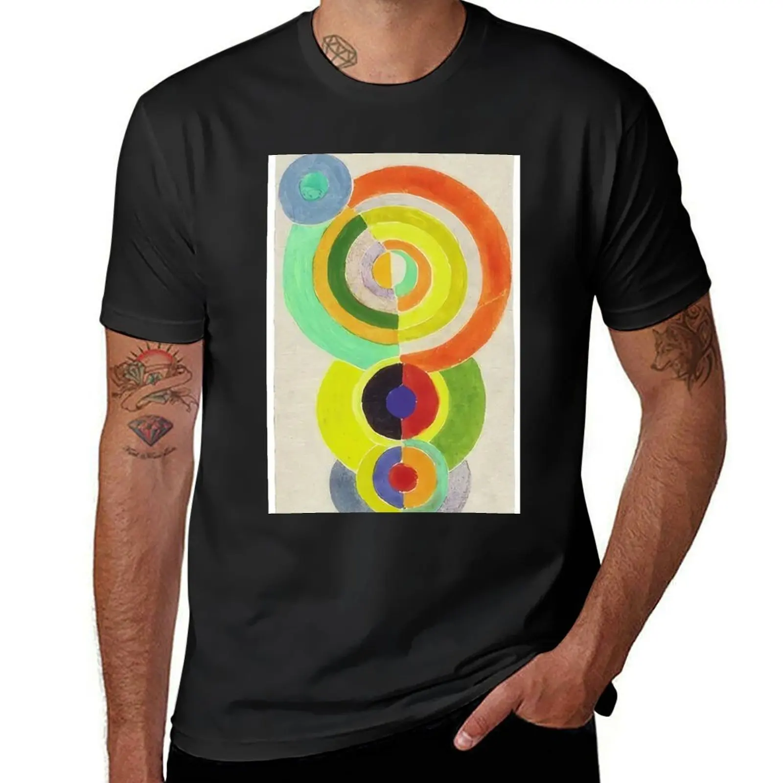 

Robert Delaunay T-Shirt for a boy korean fashion heavyweight t shirts for men