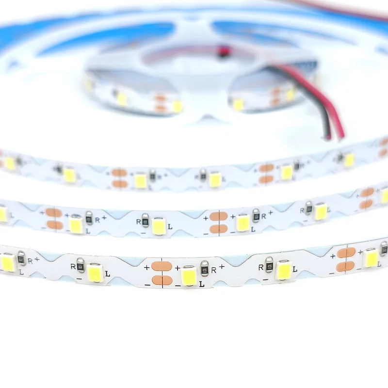 12V 5V LED Strip Light Tape S Shape 2835 60LED/m 5M Flexible Warm White LED Light Strip 12V 5V For Room Bedroom TV Backlight 6