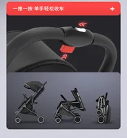 2025Cochettes pour bébé peuvent s'asseoir s'allonger plier facilement simples chariots parapluie pour bébé chariots portables pour nouveau-nés pour enfants 5