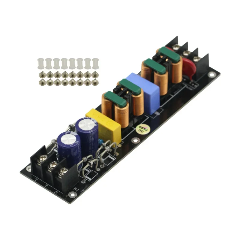 2000W 15A EMI Power Filter Module AC110V-265V High Efficiency DC Power Supply Filter DIY Audio Sound Home Amplifiers