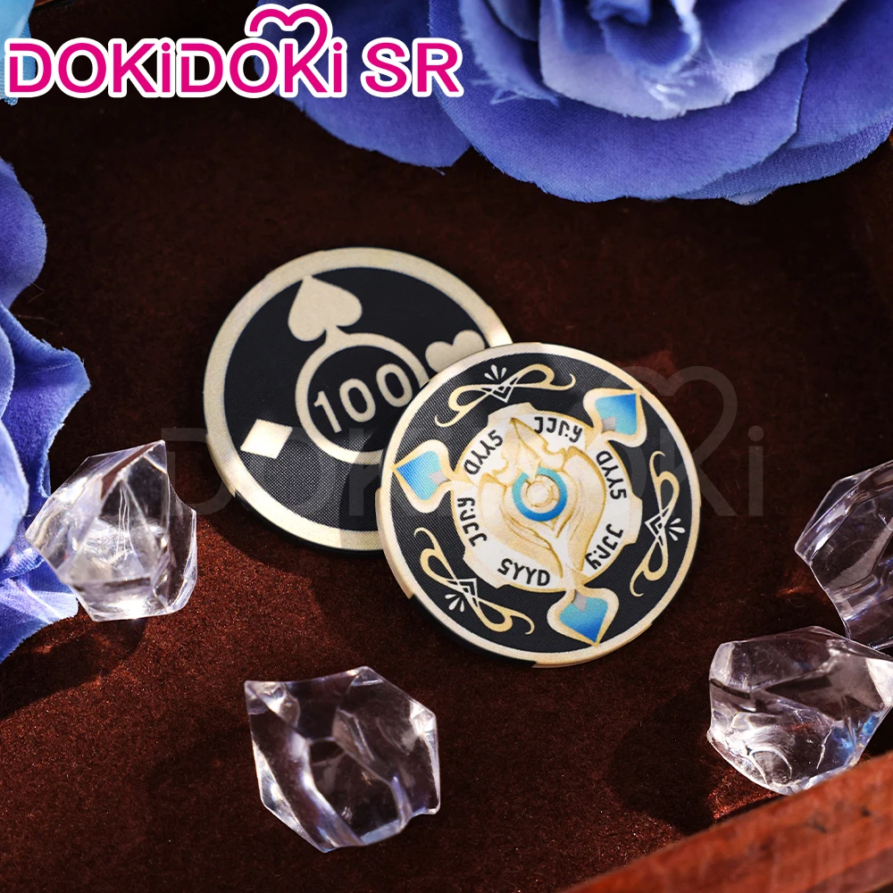 Cosplay Prop Aventurine Cosplay Props Counter Dice Game Honkai: Star Rail DokiDoki Aventurine Cosplay Accessories Ceramics Counter
