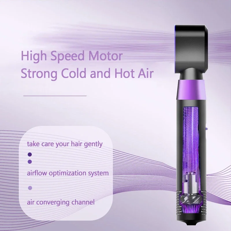 HATV 3 In 1 Electric Hair Dryer Hot Heating Hair Comb Wet Dry Hair Brush Curler Styling Tool Household 2
