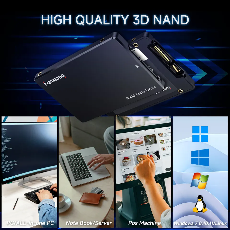 Fanxiang SSD S101Q 2.5 inch SATA SSD 256GB 512GB 1TB 2TB 560MB/s