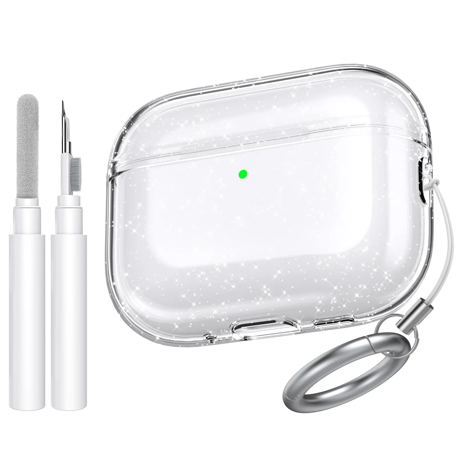 Sparkling Glitter Clear Case - Protective Soft TPU Cover