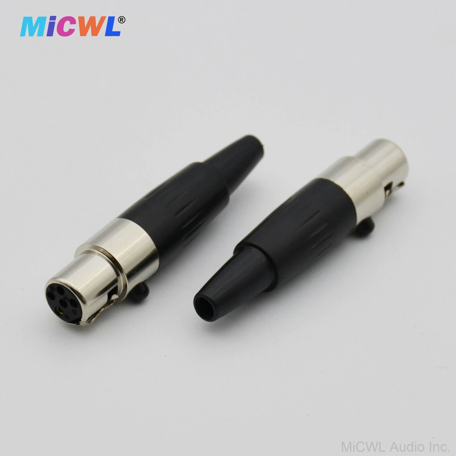 10 미니 Xlr 암 TA4F XLR 오디오 마이크 커넥터 마이크 어댑터, 슈어 헤드셋 라발리에 DIY 부품용 미니 Q-G