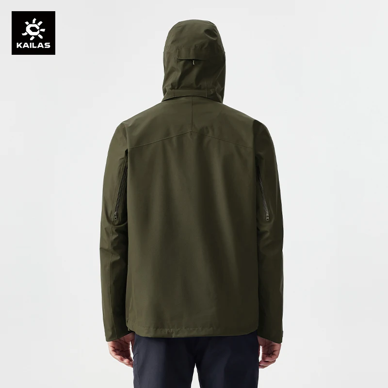 KAILAS Windhunter Jacke for Men Outdoor Waterproof Hooded Coat Mountaineering Jacket Women Breathable Climbing Clothes KG2441124 6