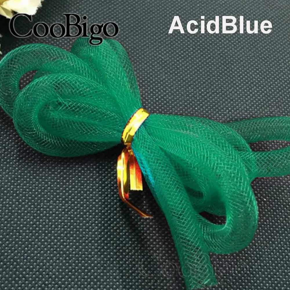 10Yard 8mm Mesh Tubular Crinoline Jewelry Making DIY Craft Supplies