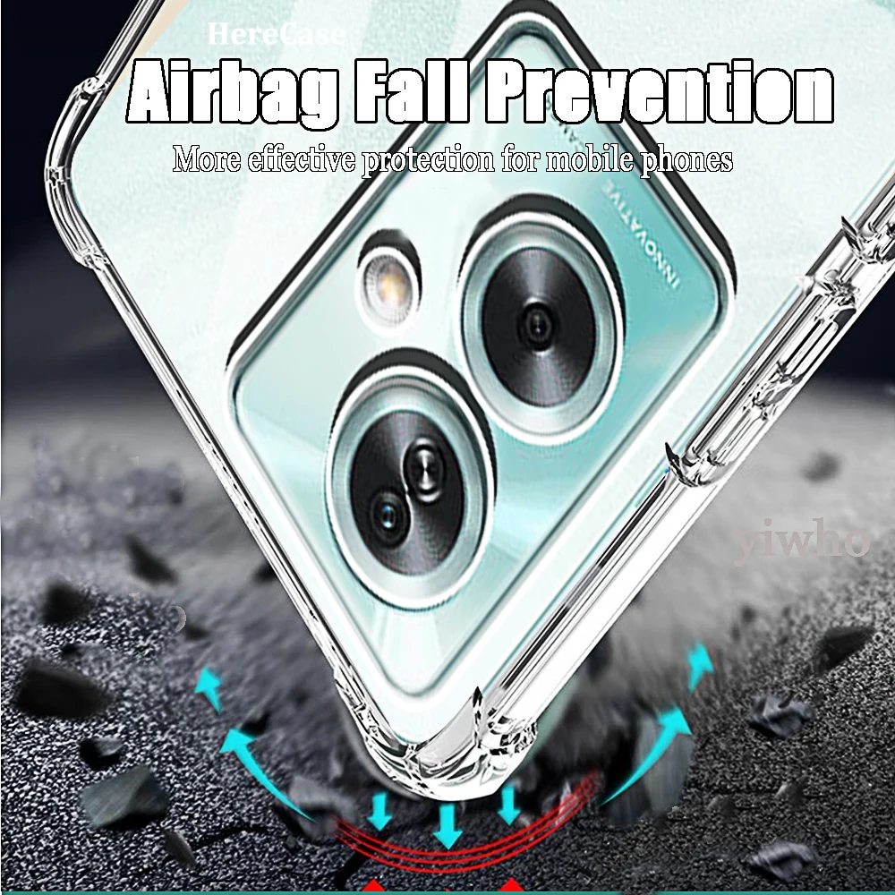 Luxury Shockproof Ultra-Thin Silicone Soft Case - Clear Cover
