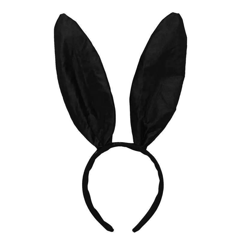 Sexy Bunny Party Costume Cosplay Accessory Set Bow Ties Christmas Rabbit Collar Headband Halloween 5PCs women cosplay costume