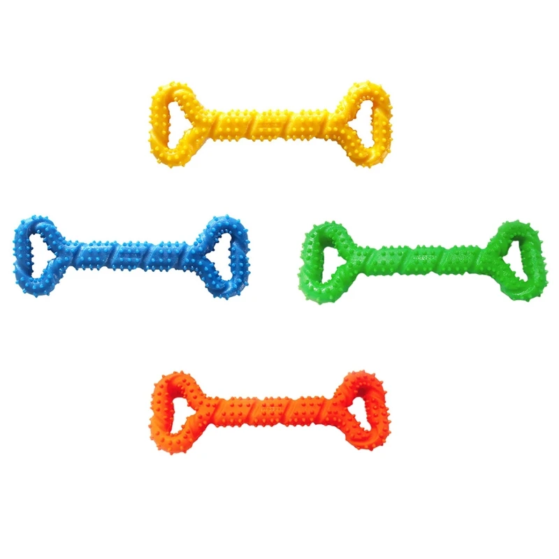 

Собака молярная палочка в форме кости для агрессивных жевателей, почти неразрушимая интерактивная обучающая игрушка для размера,