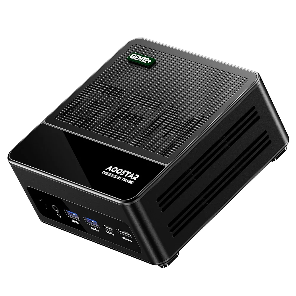 AOOSTAR GEM12+ Mini PC, AMD Ryzen 7 Pro 8845HS 8 Core Max 5.1GHz
