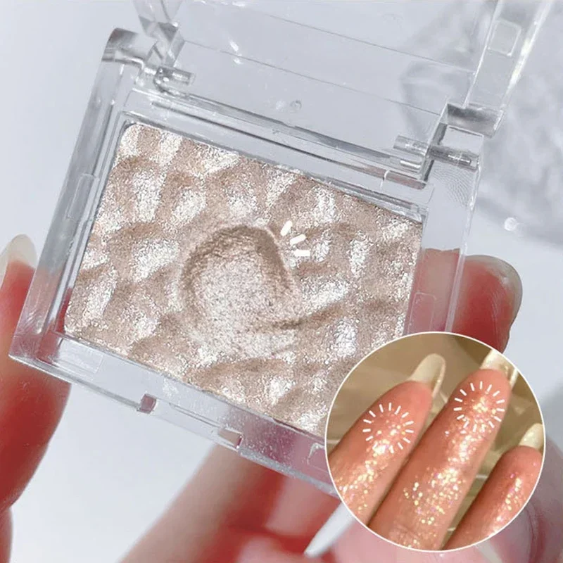 Mashed Potato Highlighter Palette Polarized Glitter Eyeshadow Powder Makeup Glow Face Body Shimmer Shine High Light Cosmetics face highlighter makeup palette contour palette