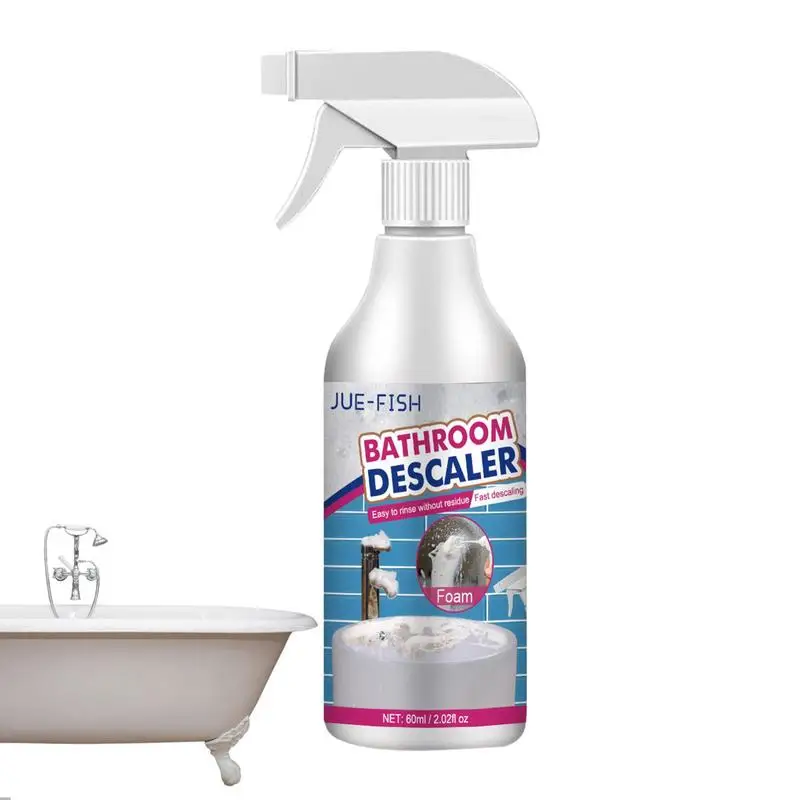 

60ml Foaming Bathroom Cleaner All-Purpose Bubble Cleaner Best Natural Universal Cleaning Product Safety Foam Cleaner for Kitchen