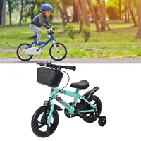 Vélo pour enfants de 12 pouces avec roues d'apprentissage pour les enfants de 2 à 6 ans, cadre en acier à haute teneur en carbone, siège et guidon réglables 1