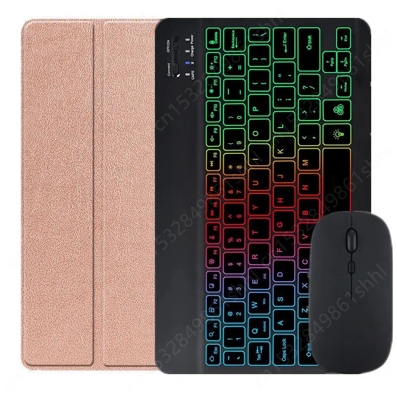 Vibrant Backlit Keyboard Case with Multi-Language Support