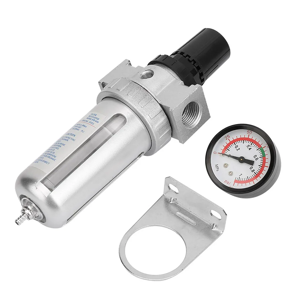 

Compact Air Filter Regulator Valve Internal Diaphragm Design Minimizes Air Pulsations and Provides Consistent Pressure