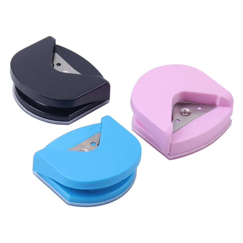 Mini Portable Round Corner Punch Paper Trimmer Cutter Hole