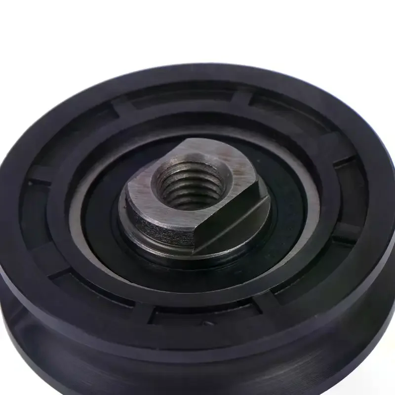 헤비 듀티 엘리베이터 도어 행잉 휠, 직경 56mm x 두께 16mm, 내부 직경 M10, NO.3201.05.0032 교체 부품
