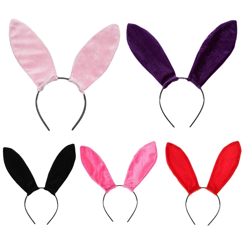 

Rabbit Ears Headbands Bunny Ears Hairbands Sexy Headwear Halloween Animal Ears Hair Hoop Party Creatures