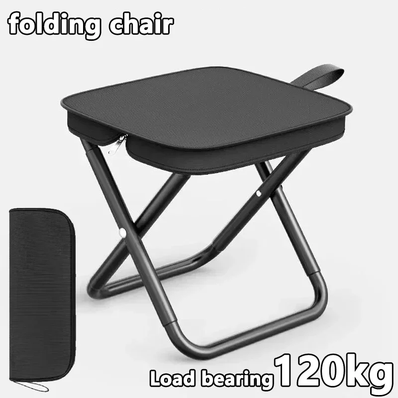 Folding Chair Portable Outdoor Picnic Camping Fishing Stool Travel Stool Fishing Accessories