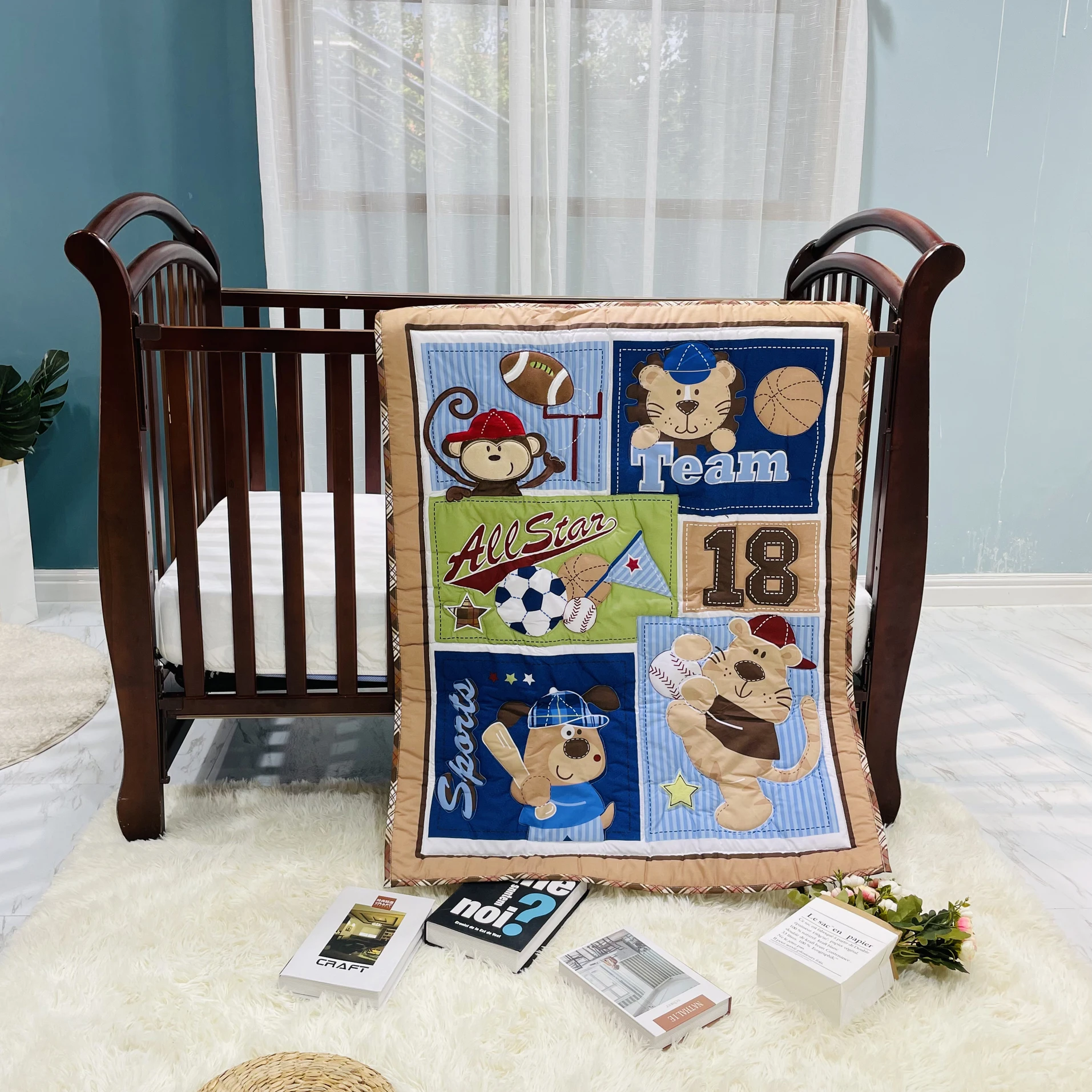 Baby Quilt Comforter Duvet Blanket Mattress New Born Infant