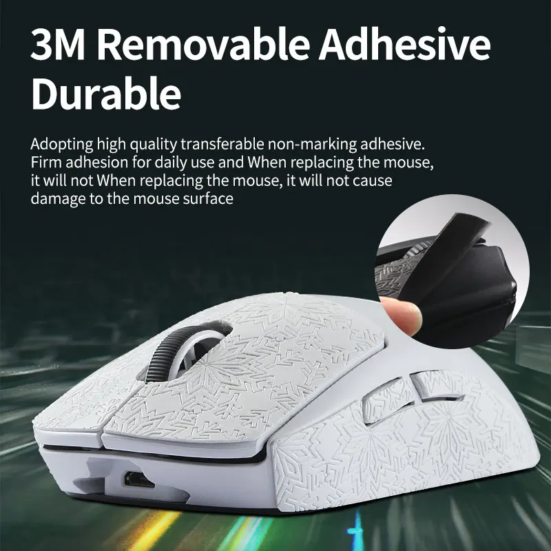 Anti-slip Mouse Sticker For Logitech G Pro Wireless/G PRO X SUPERLIGHT Sweat Resistant Gaming-specific Mouse Grip Tape Skate Han