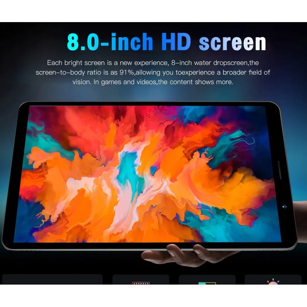 Ny 8-tommer high-definition tablet til børns læring_voghion.com