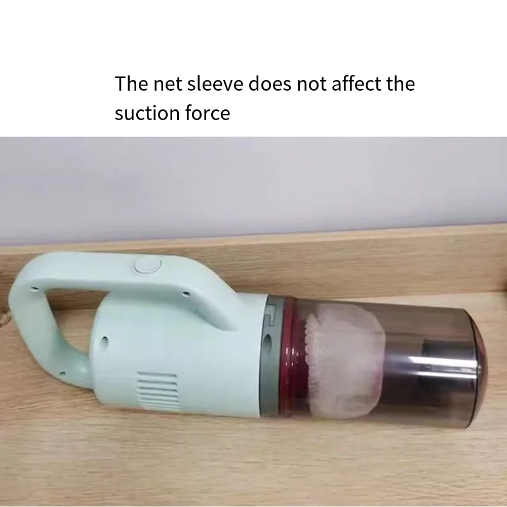 100PCS Disposable Vacuum Cleaner Filter Protective Cover Non-woven Fabric Dust Collection Filter Cover For Vacuum Cleanner