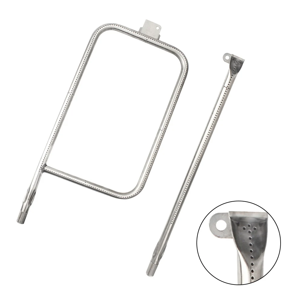 56cm 304 Stainless Steel Grill Burner Tube For Weber Q300 Q320 Q3000 Q3200 Gas Grill Burner Tube BBQ Accessories