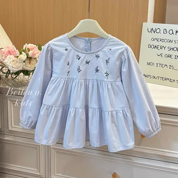 Girls Embroidered Blouse 1