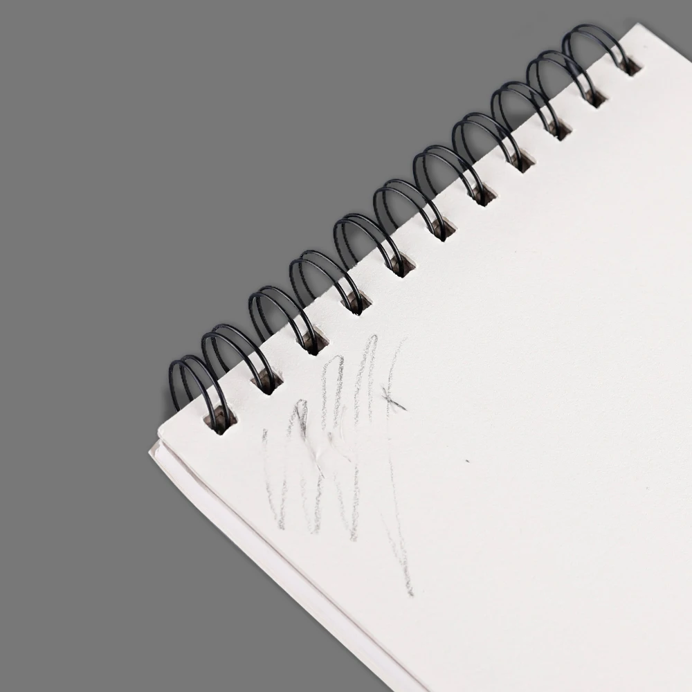 Hand Drawn Art Sketchbook Spiral Notebook A3 A4 A5 Size 30 Sheets/Book
