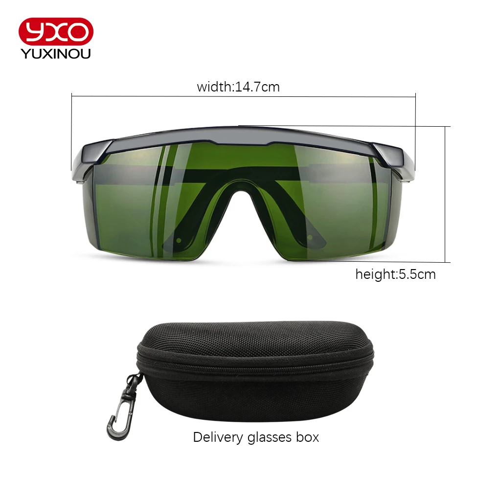 YXO LED Grow light Room Glasses UV Polarizing Goggles for Hydroponics Plants Light Eye Protect Glasses Grow Tent Greenhouse led grow light grow room glasses