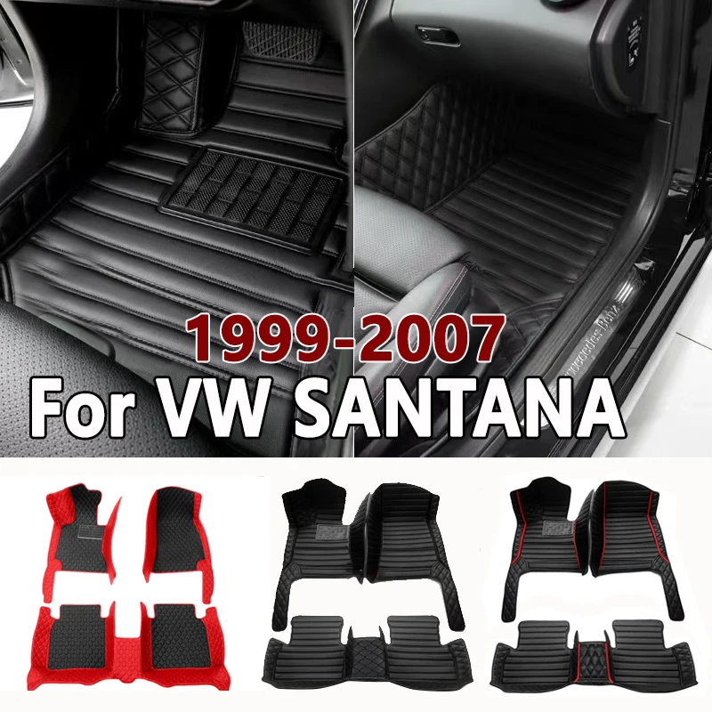 

Car Floor Mats For VW VW SANTANA 1999 2000 2001 2002 2003 2004 2005 2006 2007 Custom Auto Foot Pads Interior Accessories
