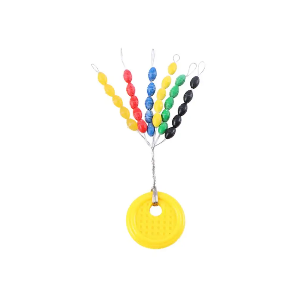 Description Picture 4 of itemFishing Accessories Rubber Float Float Stops Connector Oval Fishing Line Plug Float Fish Buoy Space Beans Fishing Bobber