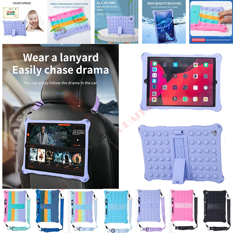 Case For Ipad Air 5 2022 Mini 1 2 3 4 5 6 Pro 11 9.7 10.5 10.2 2019 2020 2021 Tablet Cover For Ipad 7Th 8Th 9Th Generation Case