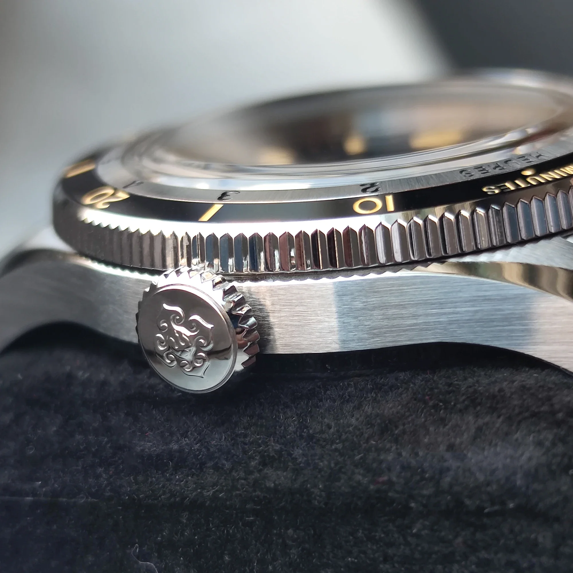 IXdao-男性用レトロダイビングウォッチ,自動機械式,ダイビング