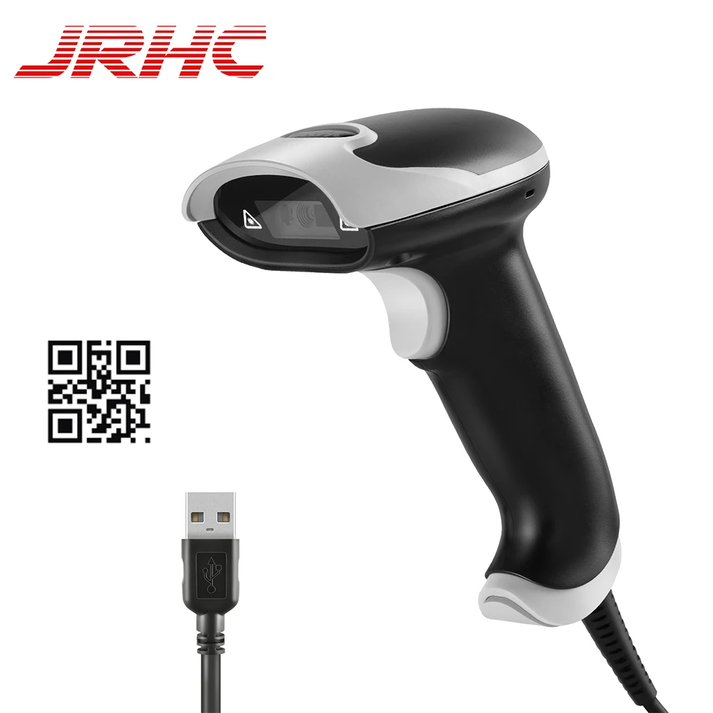 Bluetooth сканер штрих-кода, проводной 2,4G беспроводной 1D/2D CMOS Handhel штрих-код QR PDF417 считыватель для инвентаризации POS супермаркетов